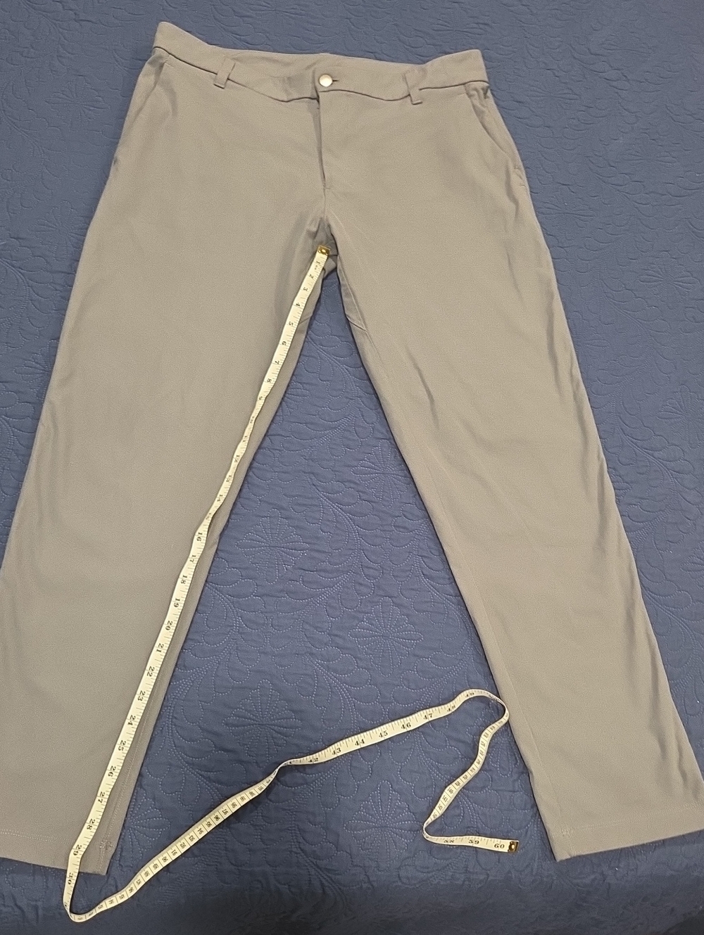 lululemon ABC men's trousers - Gray size 34 waist